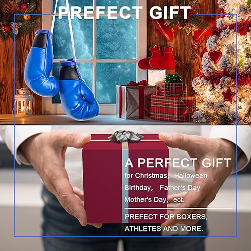 Miniatura 5 de OFFWEGO - Espejo de automóvil para colgar accesorios de decoración interior, mini adorno azul para espejo retrovisor de automóvil, colgante de la