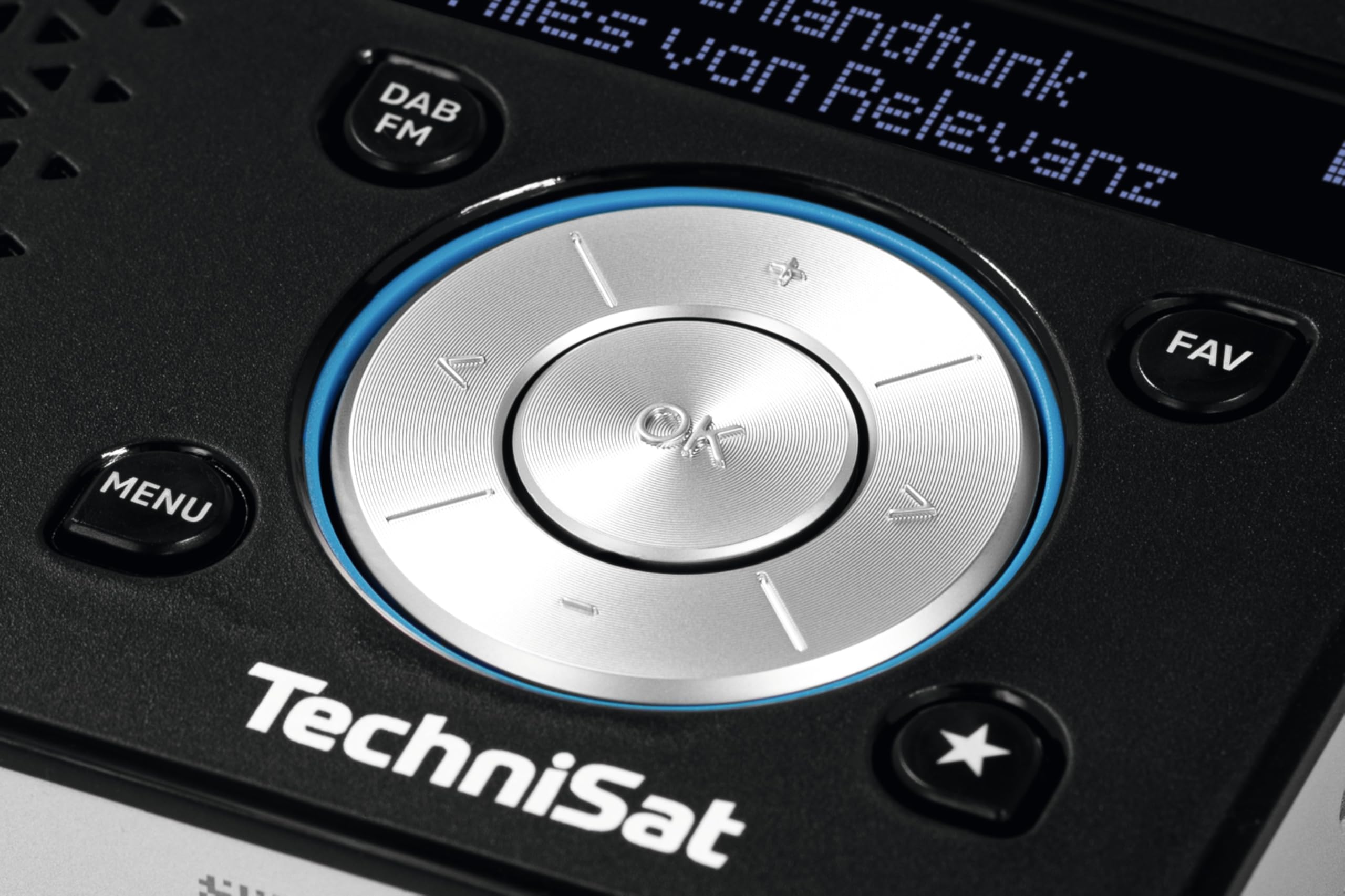 TechniSat DIGITRADIO 1A - Radio portatile DAB+ con allarme automatico di sicurezza (ASA, DAB, FM, jack per cuffie, memoria preferita, display OLED, piccolo, 1 Watt RMS) nero/argento