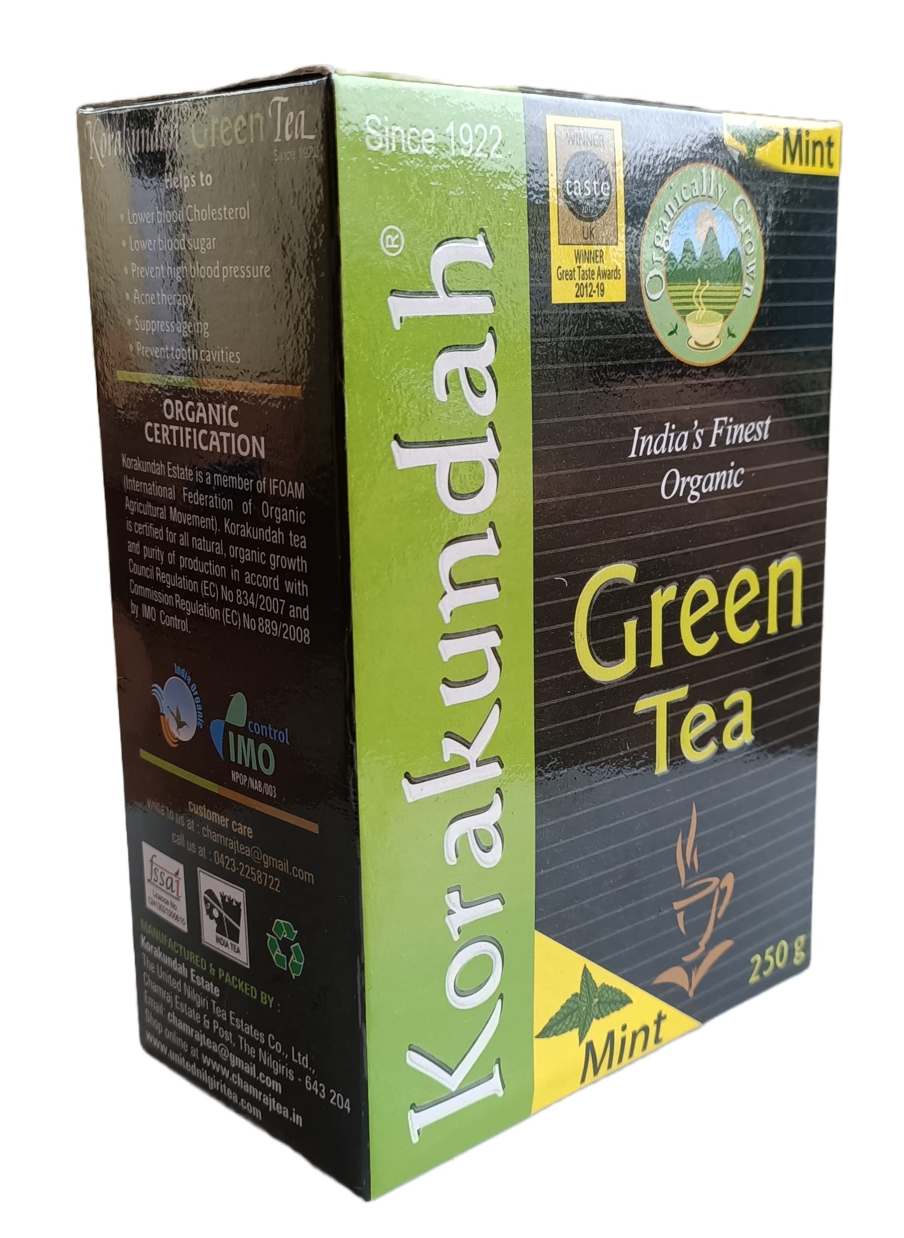 See full amazon price history chart for KORAKUNDAH Organic Green Tea (Mint) 250 g | Pack of 1 | Total 250 g | Indias Finest Organic Tea | Chamraj Nilgiri Tea KORAKUNDAH Organic Green Tea (Mint) 250 g | Pack of 1 | Total 250 g | Indias Finest Organic Tea | Chamraj Nilgiri Tea (B0BR1K4J8W) Amazon Price History, Amazon Price Tracker