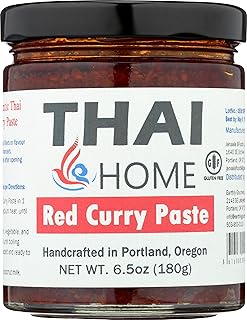 THAI HOME Red Curry Paste, 6.5 OZ