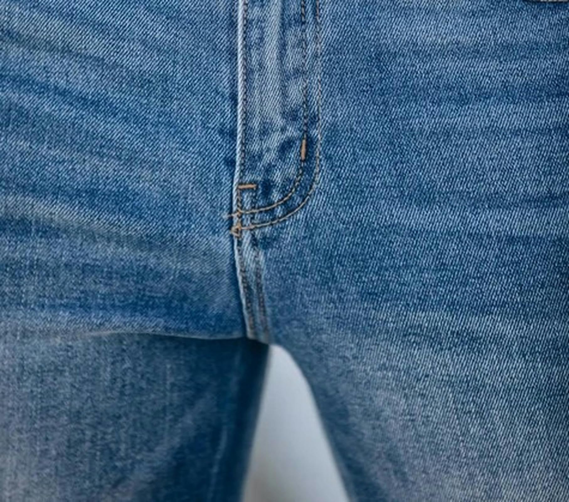 Jeans Bootcut Elastici a Vita Alta da Donna Jeans di Alta qualità - Blu - M