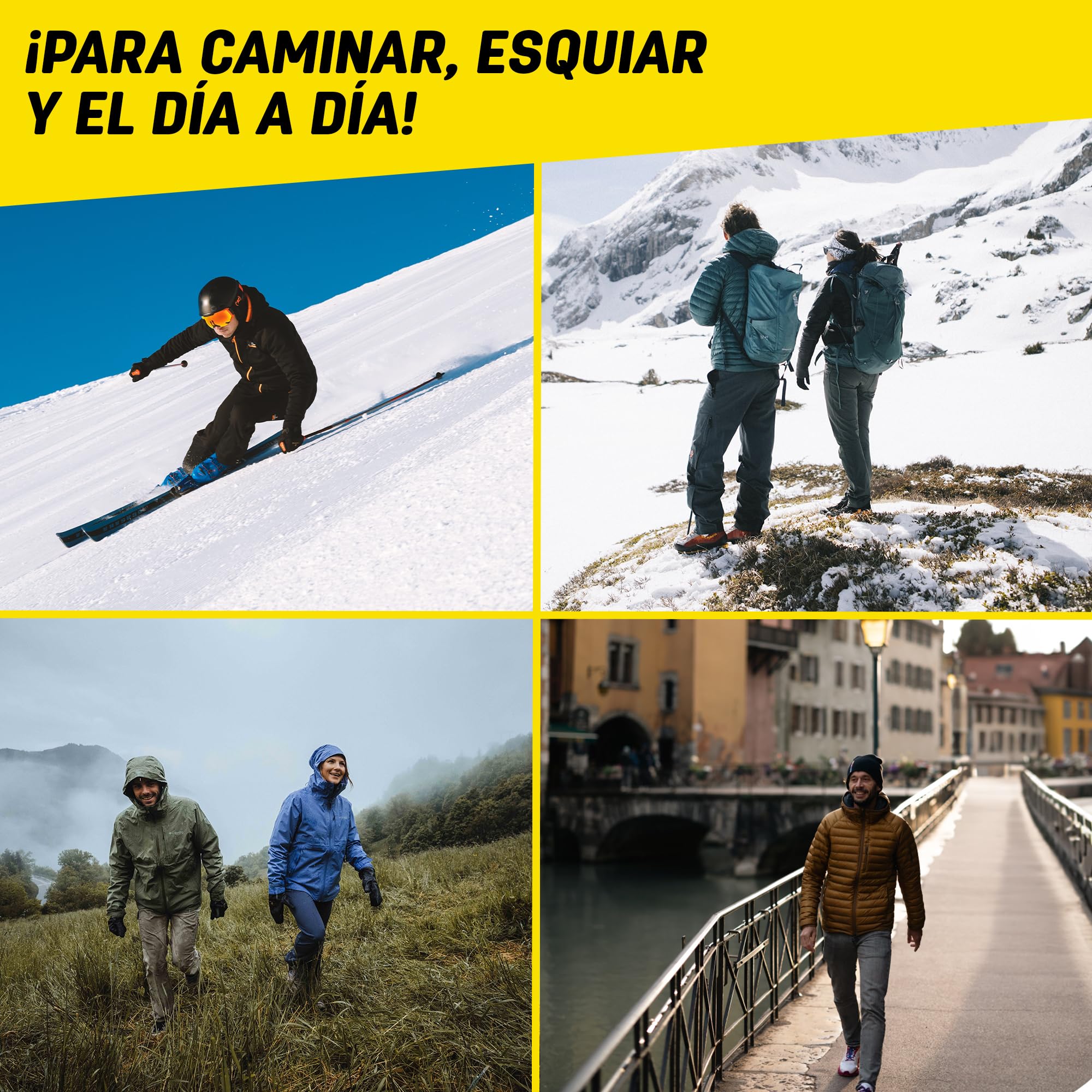 Sidas Insulated 3D Winter Suela de esquí, Unisex Adulto
