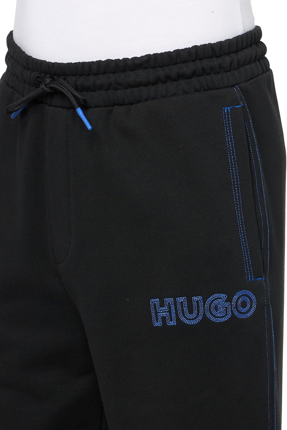 HUGO Men's Outline Logo Cotton Sweatpants - Image 3