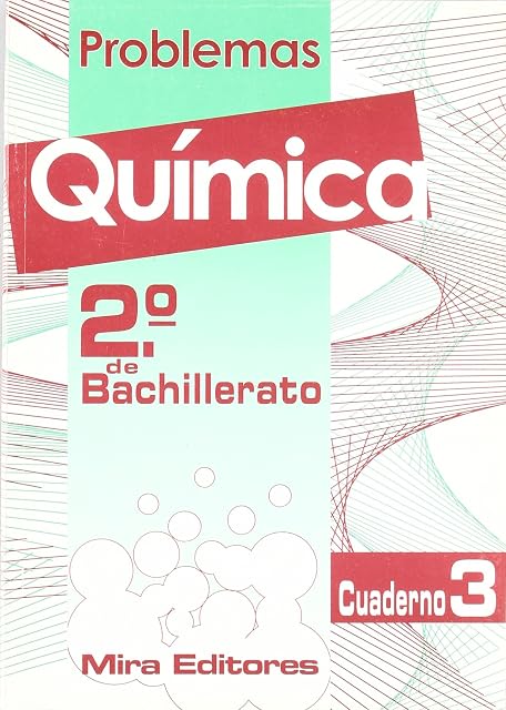 Portada de Problemas de Quimica 2º Bachillerato. Cuaderno 3