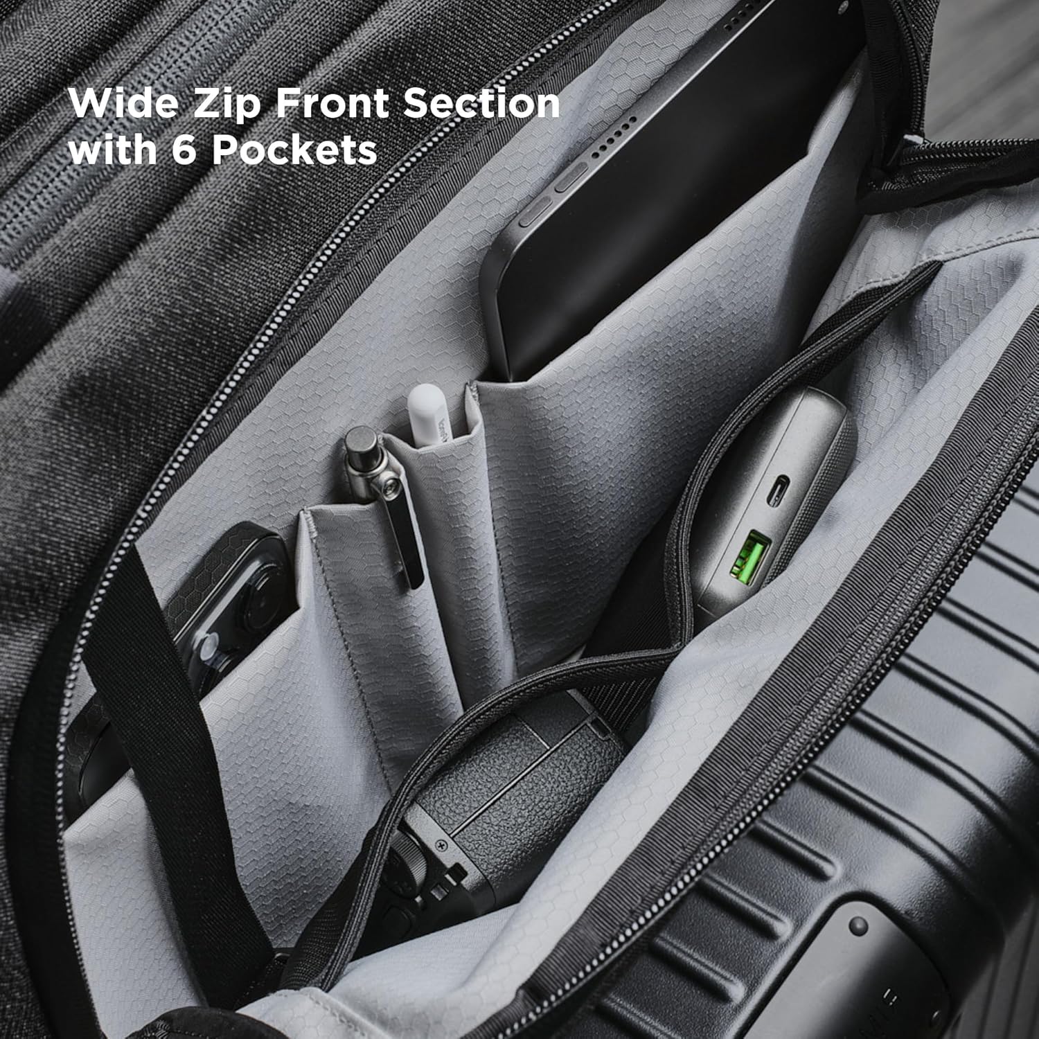 ALPAKA Bravo Tote Bag 14 L, Weatherproof 16 Inch Laptop Briefcase for Men & Women, Travel Tote with Adjustable Shoulder Strap - Image 6