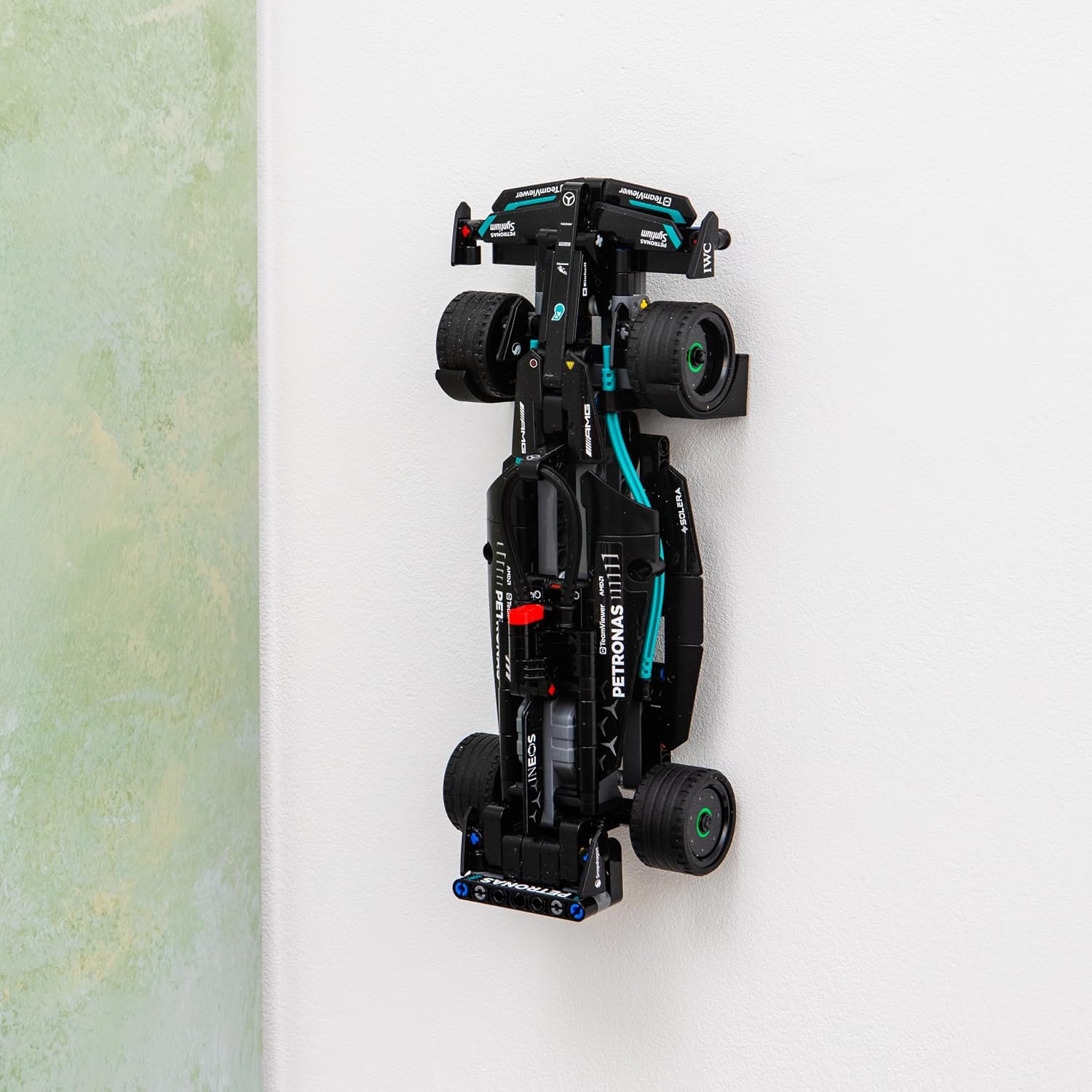Wall Mount Compatible with Lego 42165 Mercedes-AMG Pull-Back Technic Set – Easy to Install – Made in The UK (Car Not Included)