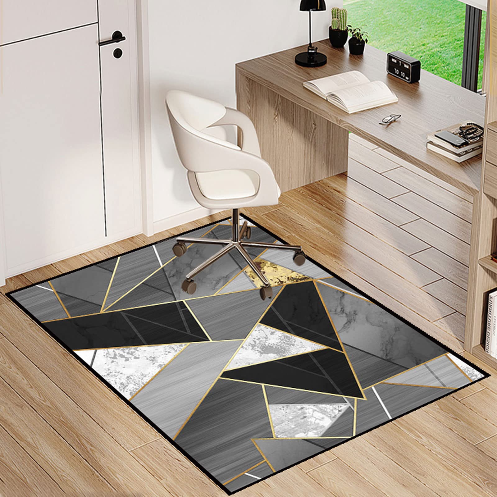 Single tree forest Chair Mat For Carpeted Floor For Office Chair Floor Mat Anti Slip Multi-Purpose Protector Chair Carpet For Home And Office โ image 1