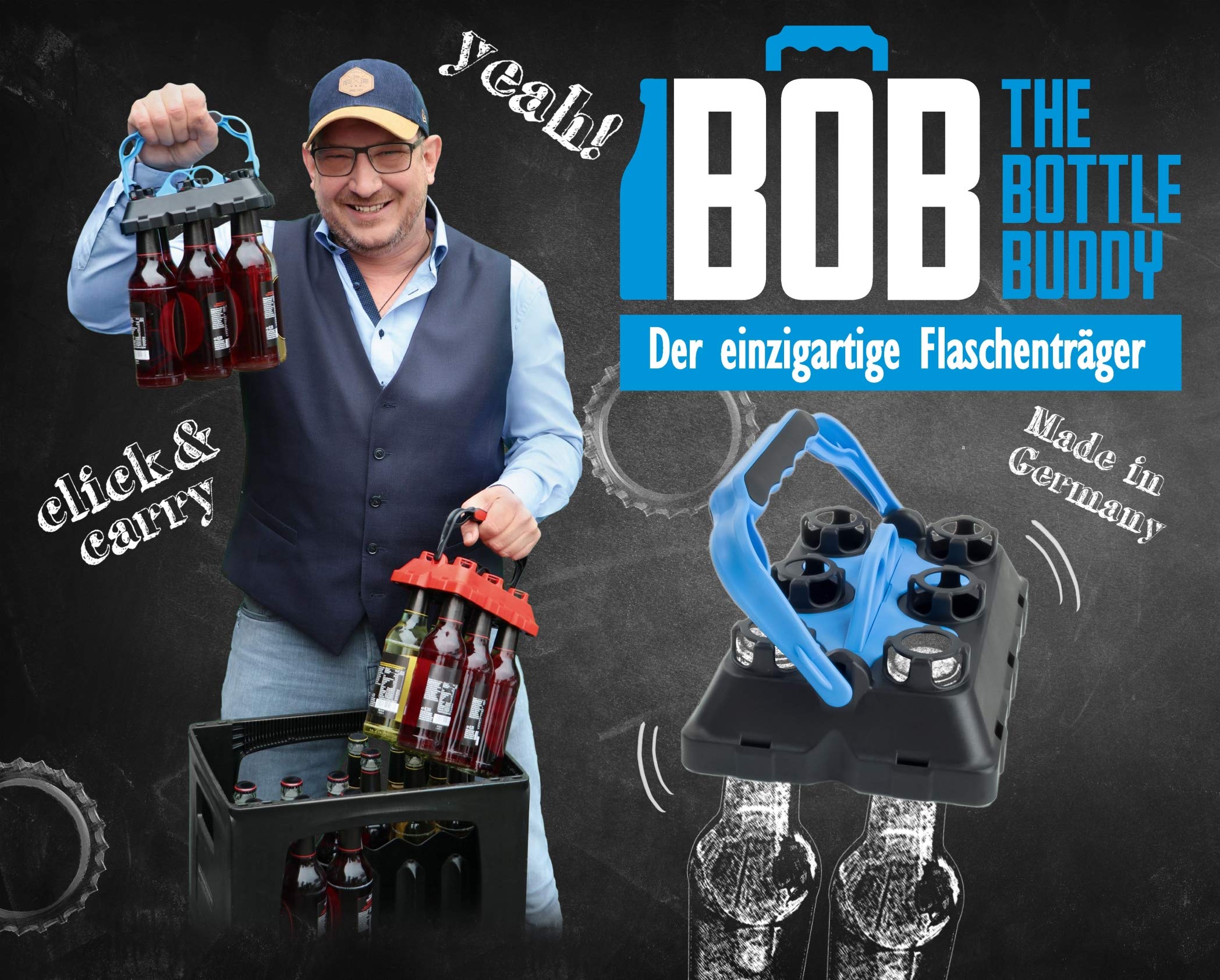 kisten zum aufbewahren VEVOR 3er-Set 45L Profi Klappbox aus PP Transportbox mit Deckel Faltbarer Aufbewahrungsbox mit Handgriff Stapelbare Storage Box Faltboxen Esszimmer - Voglauer
