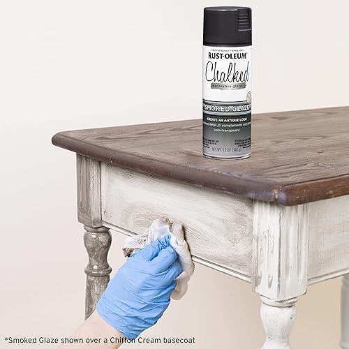 Miniatura 6 de Rust-Oleum 302592 - Pintura a la tiza en aerosol ultramate de 12 onzas (paquete de 1), color gris envejecido