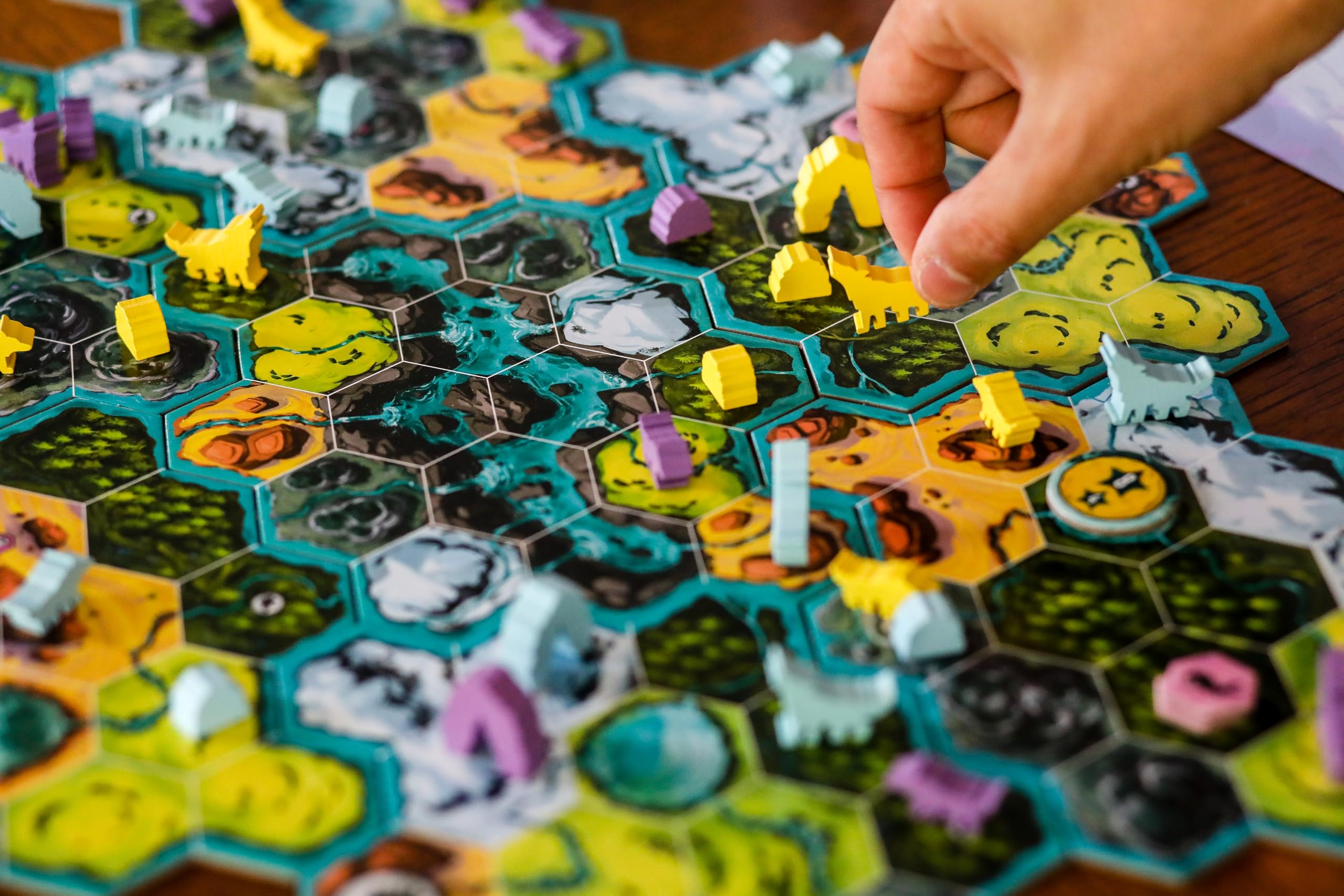 Giochi Uniti The Wolves gra strategiczna, dla 2-5 graczy, 14 lat, wydanie włoskie, GU769