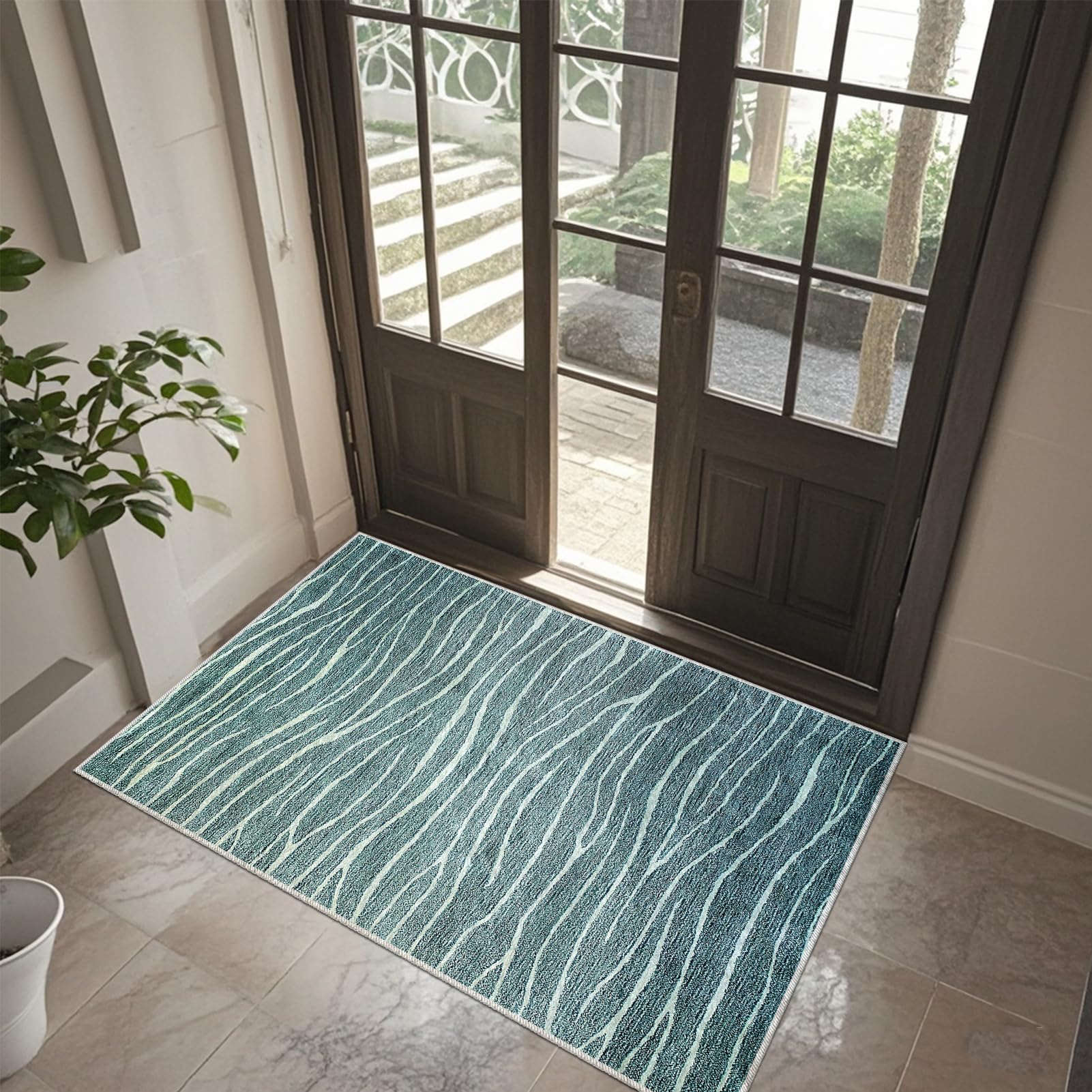 Tappetino Antiscivolo per Sedia da Ufficio Salvapavimento 100 x 130 cm