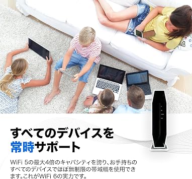 Linksys AX5400 EasyMesh Wi-Fi 6 Wireless LAN Router E9452-JP 11ax 4800 + 600 Mbps Dual Band 2 Pack
