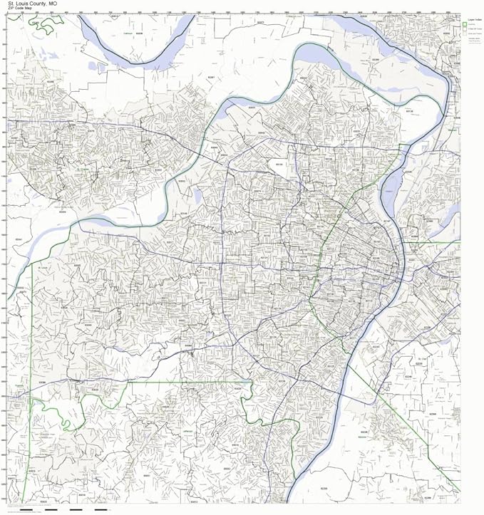 Allegheny County Zip Code Map 10A