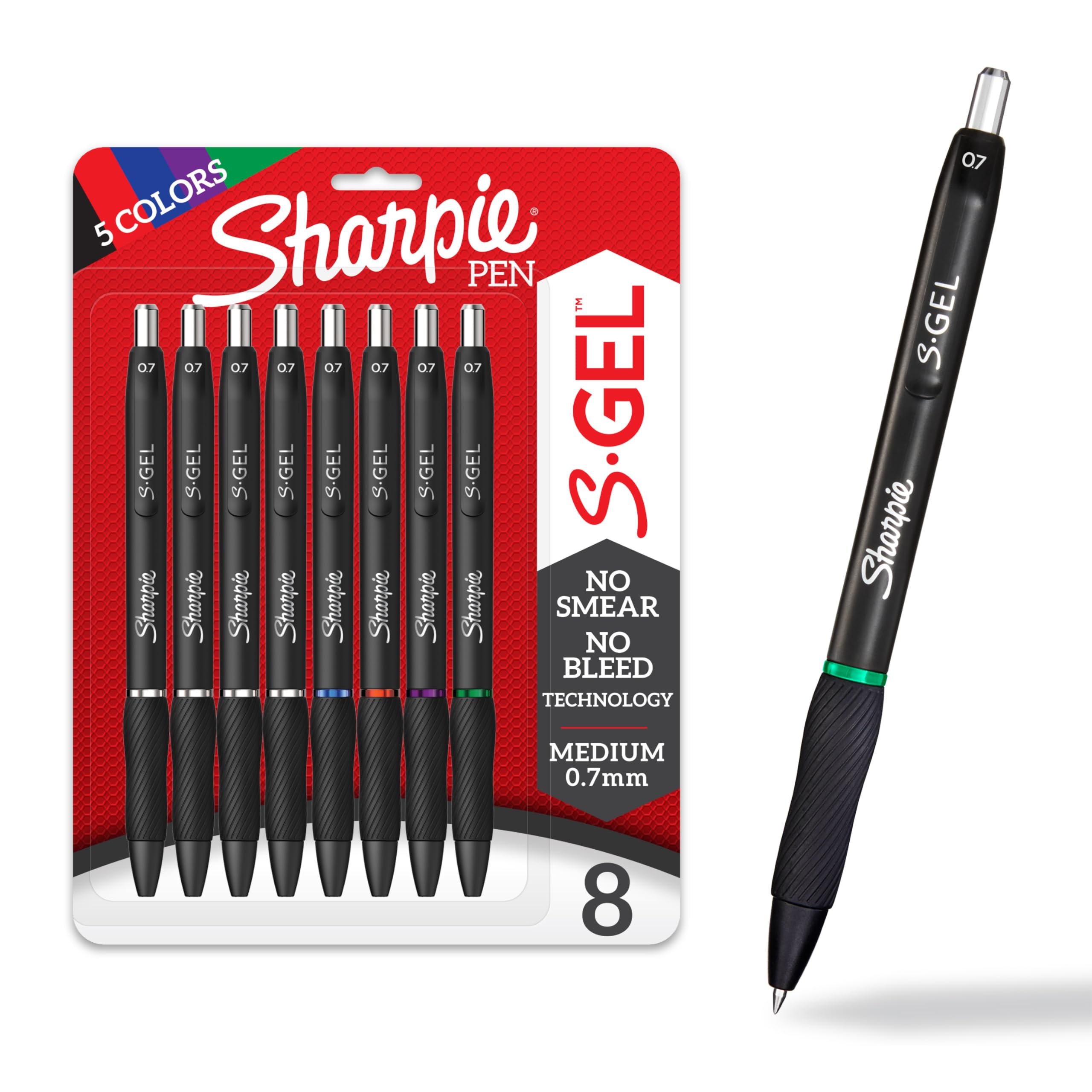 Sharpie S-Gel Pens - Assorted Colors, 12 Count -11 Sharpie S-Gel Pens - Assorted Colors, 12 Count -11