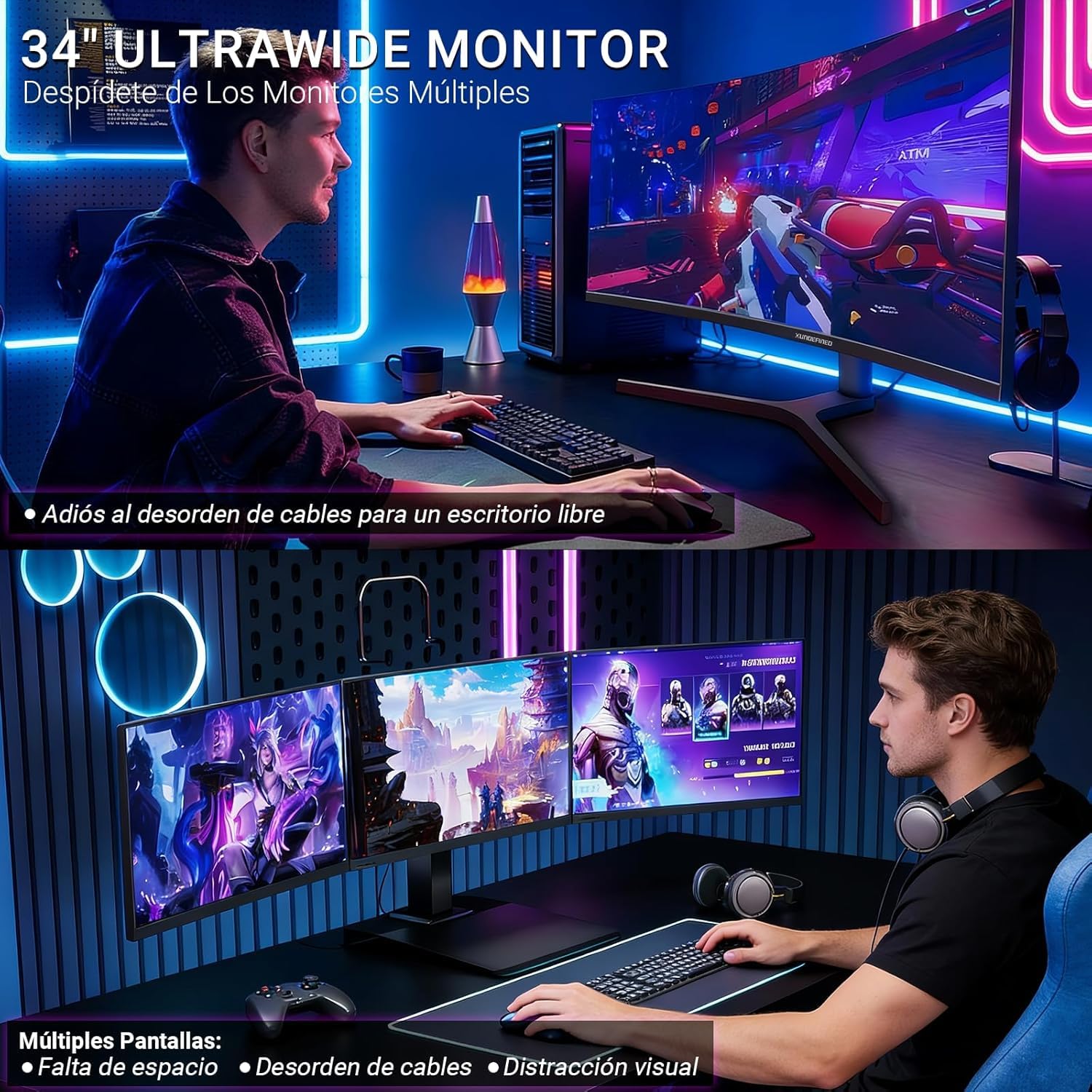 Amazon.co.jp: スピーカー付き34インチカーブモニター、180Hz UWQHD