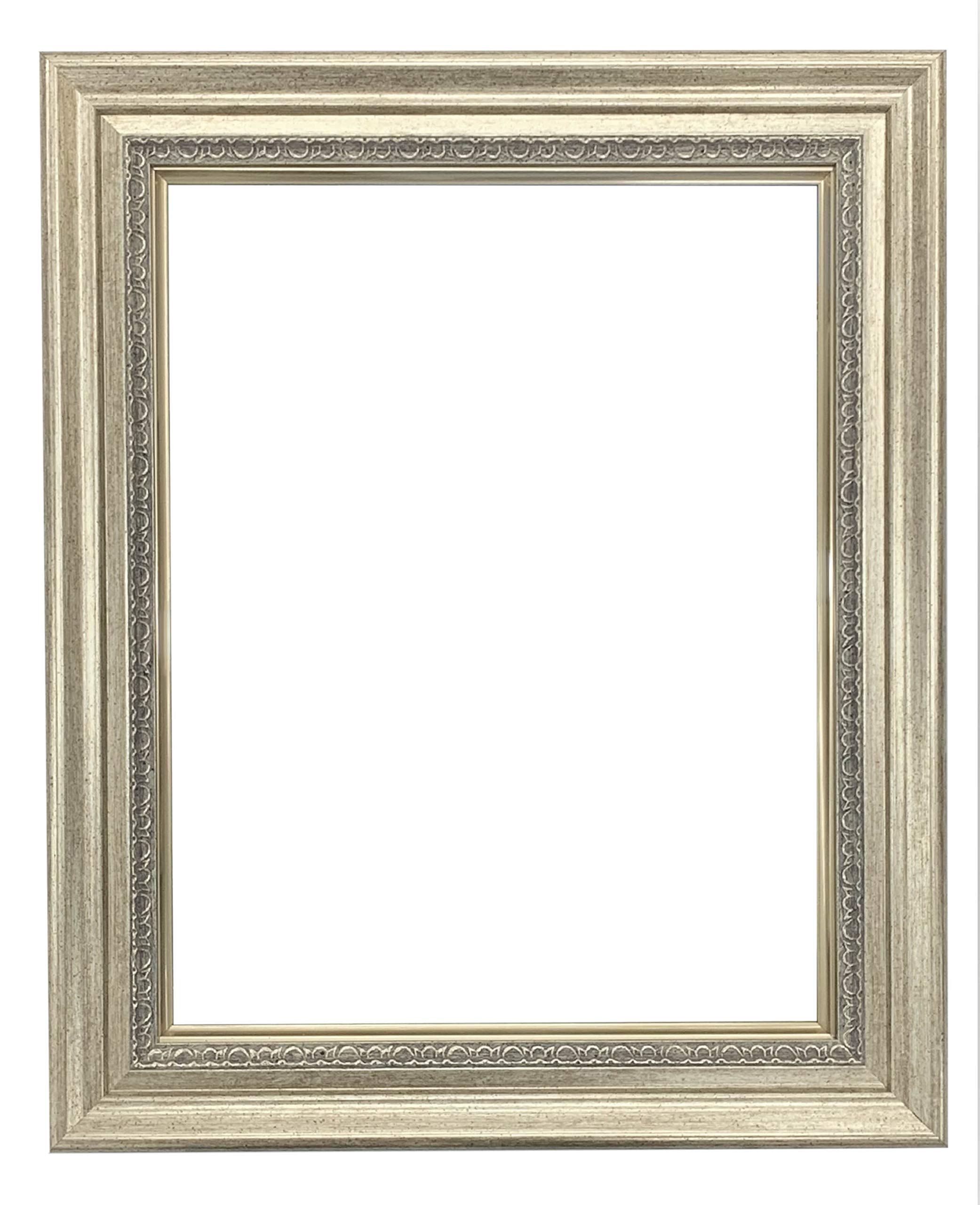 大額 油額 油彩F8 シルバー 8164 素材:樹脂製