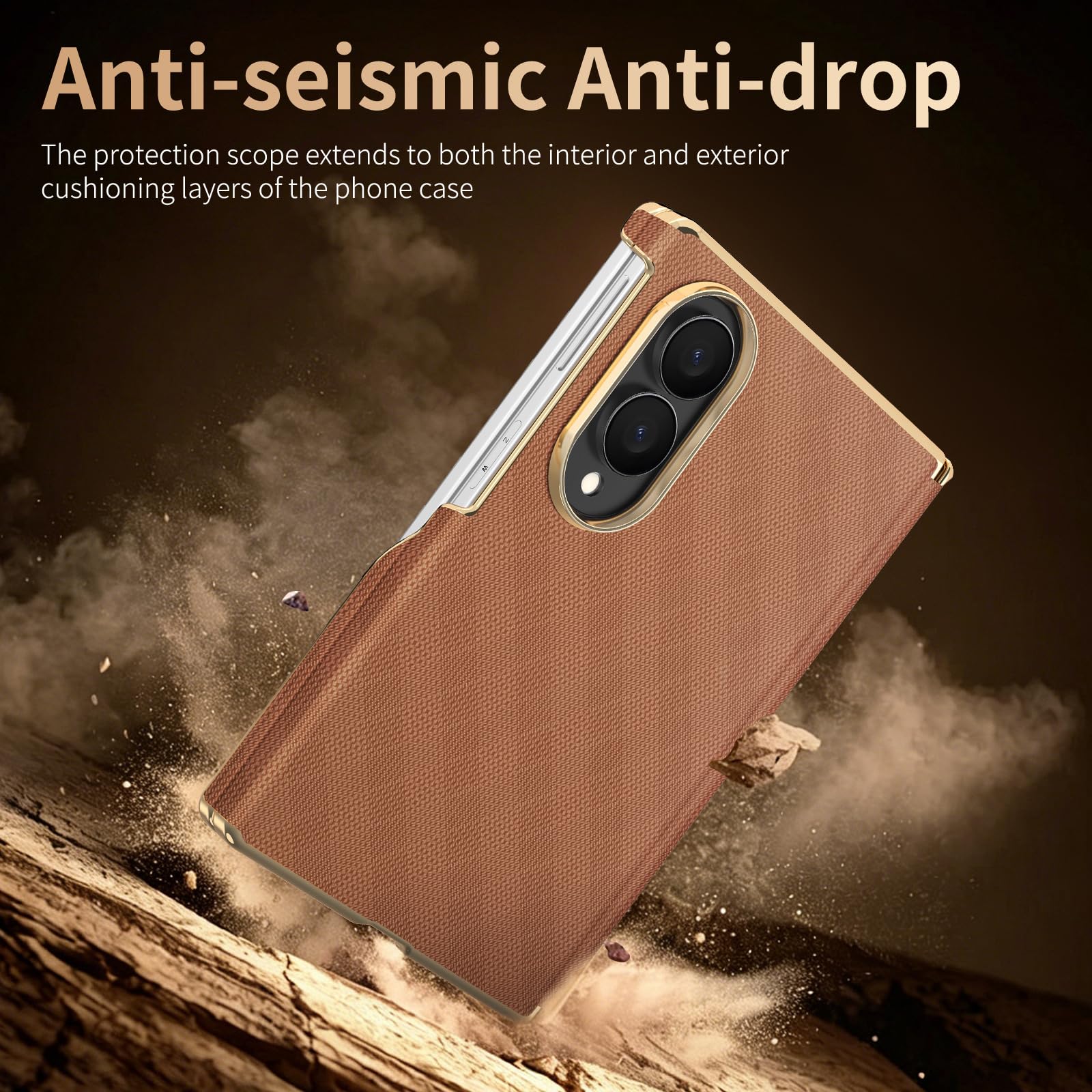 Handyhüllen Für Samsung Galaxy Z Fold 8, Magnetisch Galvanisierte PC