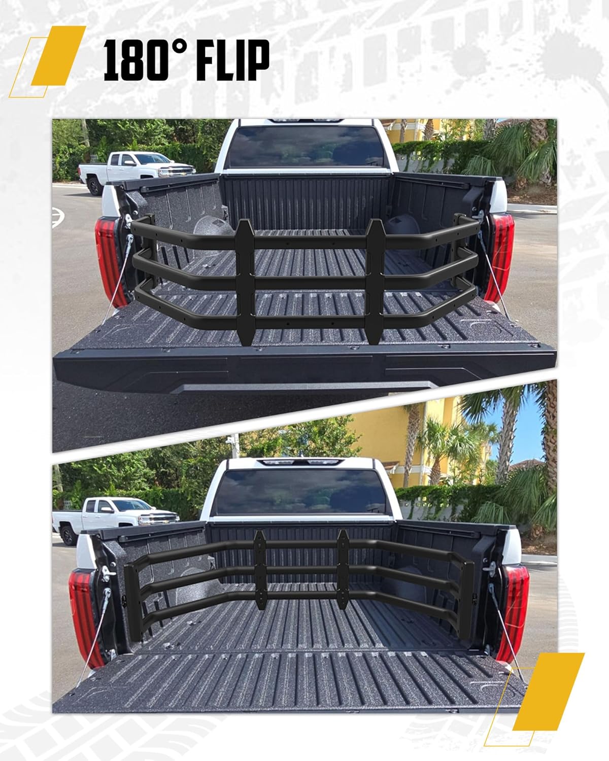 Truck Bed Extender Fit for Ford F-150 F150 2015-2026 & Toyota Tundra 2007-2026 & Nissan Titan 2016-2024 Aluminum Tailgate Extender Accessories