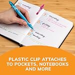 Stylos Gel BIC Gel-Ocity Sèche Rapidement, Stylo Gel Rétractable Pointe Moyenne (0.7mm), Couleurs Assorties, Paquet de 12