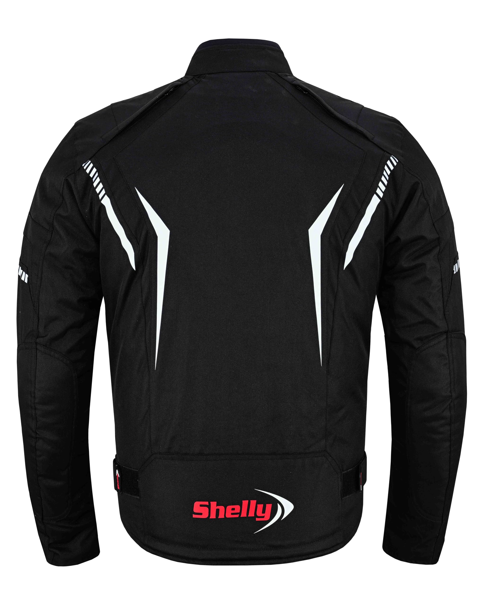 Shelly Veste de moto pour homme de qualité supérieure pour l'aventure/le tourisme avec tissu Cordura Veste coupe-vent d'été d'hiver pour la course et l'équitation