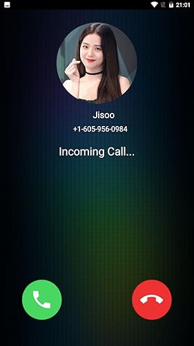 Fake Call From Jiso black pink