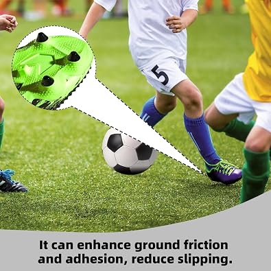 Spikes for Running Shoes,Football Boots Mens,Plastic Football Studs,Rugby Studs for Various Outdoor Activities,Mens Football Boots for Adult Children Men Boys Girls Soccer Shoes
