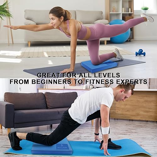 Miniatura 5 de Almohadilla de equilibrio de espuma (grande o XL), almohadilla de estabilidad de 5 mil millones para terapia física, almohadilla de equilibrio de