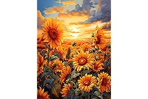 Captivating Sunflower Diamond Painting Kits for Creative Expression