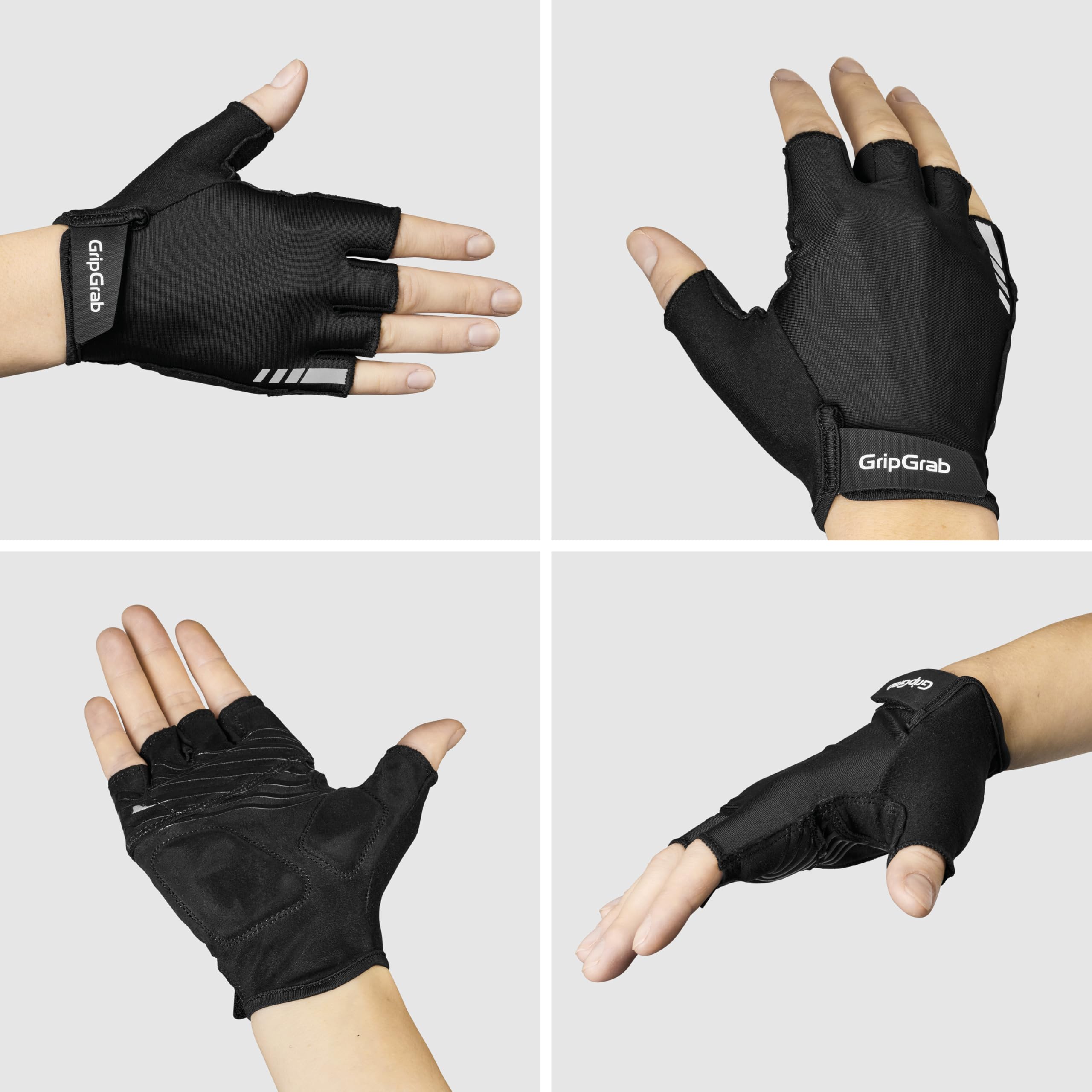 GripGrab Ride Damen Fahrradhandschuhe Sommer - Kurzfinger Radhandschuhe