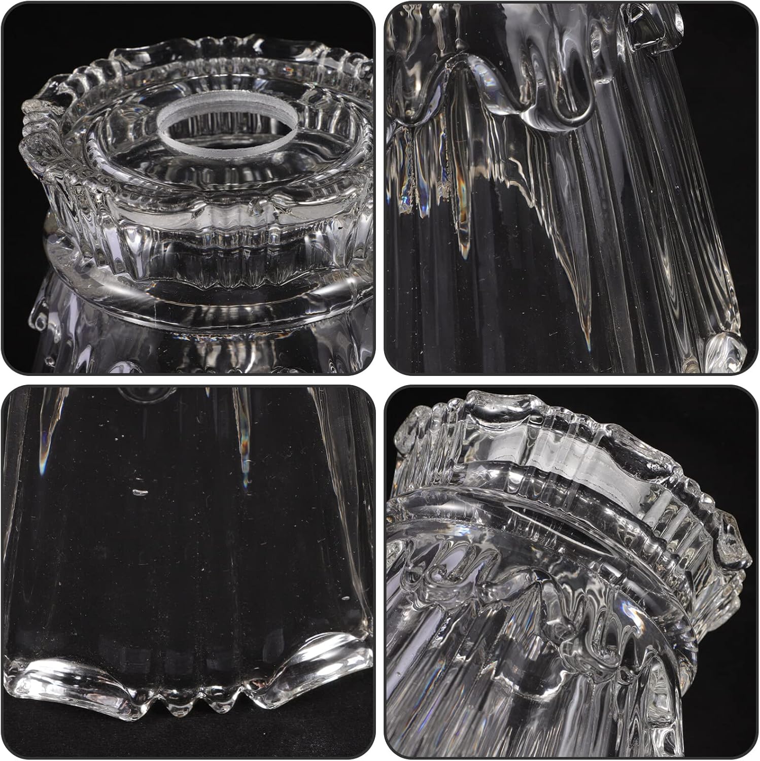 OSALADI Replacement Glass Lampshade for Pendant Lamp Modern Light Shade for Bedroom Corridor Dining Area Decor Versatile Home Lighting Fixture