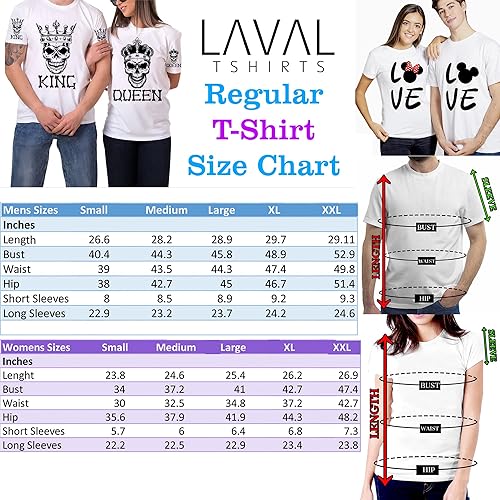 Miniatura 5 de Camisas a juego para parejas, para él o ella, para parejas, camisa de amor para hombres y mujeres, conjunto de camisetas MM para el día de San