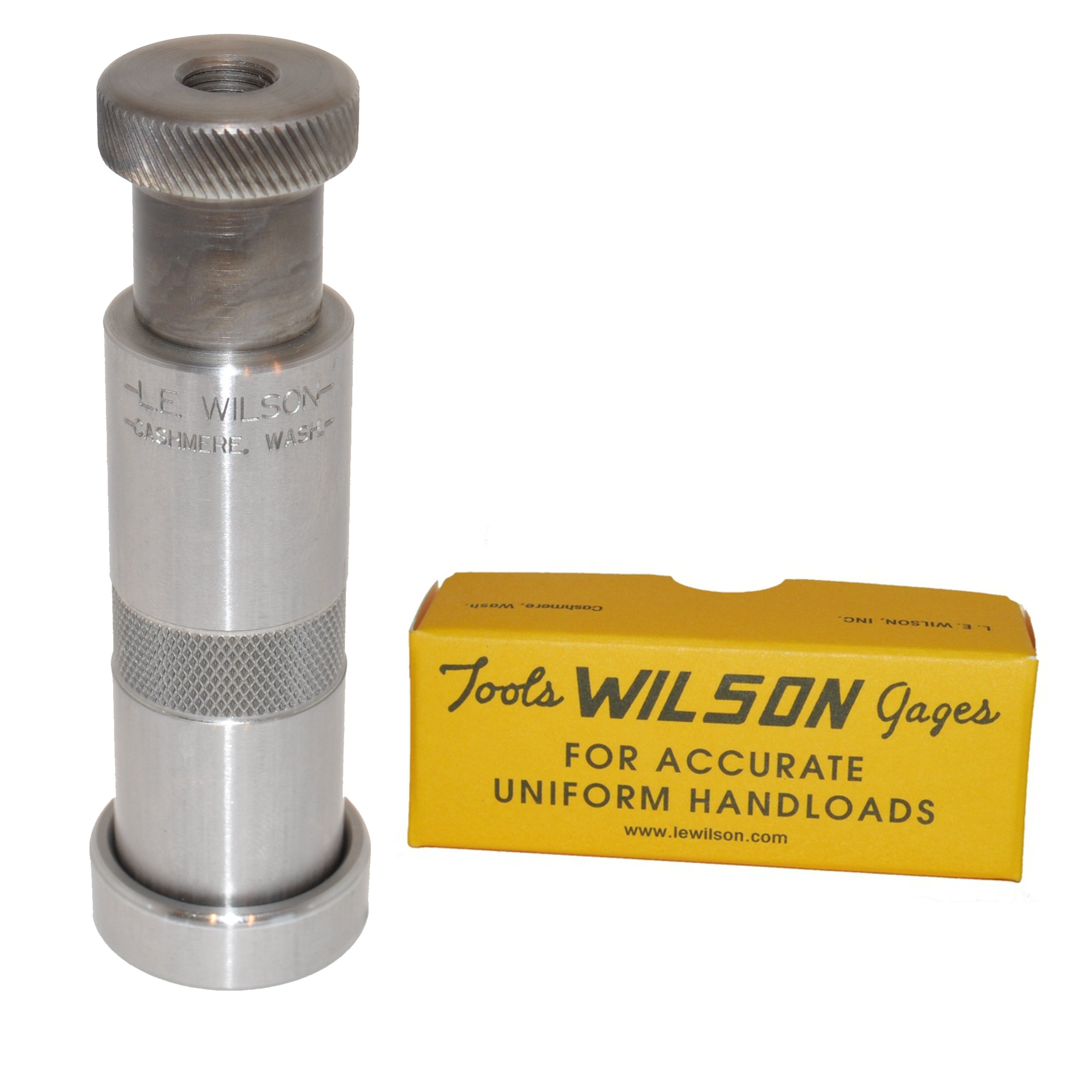 L.E. Wilson BS60-VRT 6mm VarTarg Turbo Bullet Seater, Polished Steel