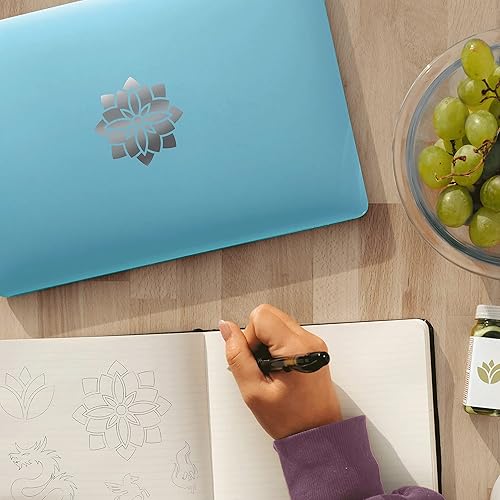 Miniatura 4 de VViViD Vinilo adhesivo permanente DECO65 cromado plateado brillante para Cricut, Silhouette y Cameo (rollo grande de 20 pies x 11.8 pulgadas)