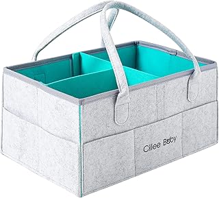 おむつストッカー より丈夫より安心 オムツ収納ケース 折りたたみ 収納ボックス ベビー用品収納バッグ オムツストッカー 赤ちゃん おもちゃ 小物入れ グレー カゴ バスケット 出産祝い 出産準備 車載旅行用収納バック