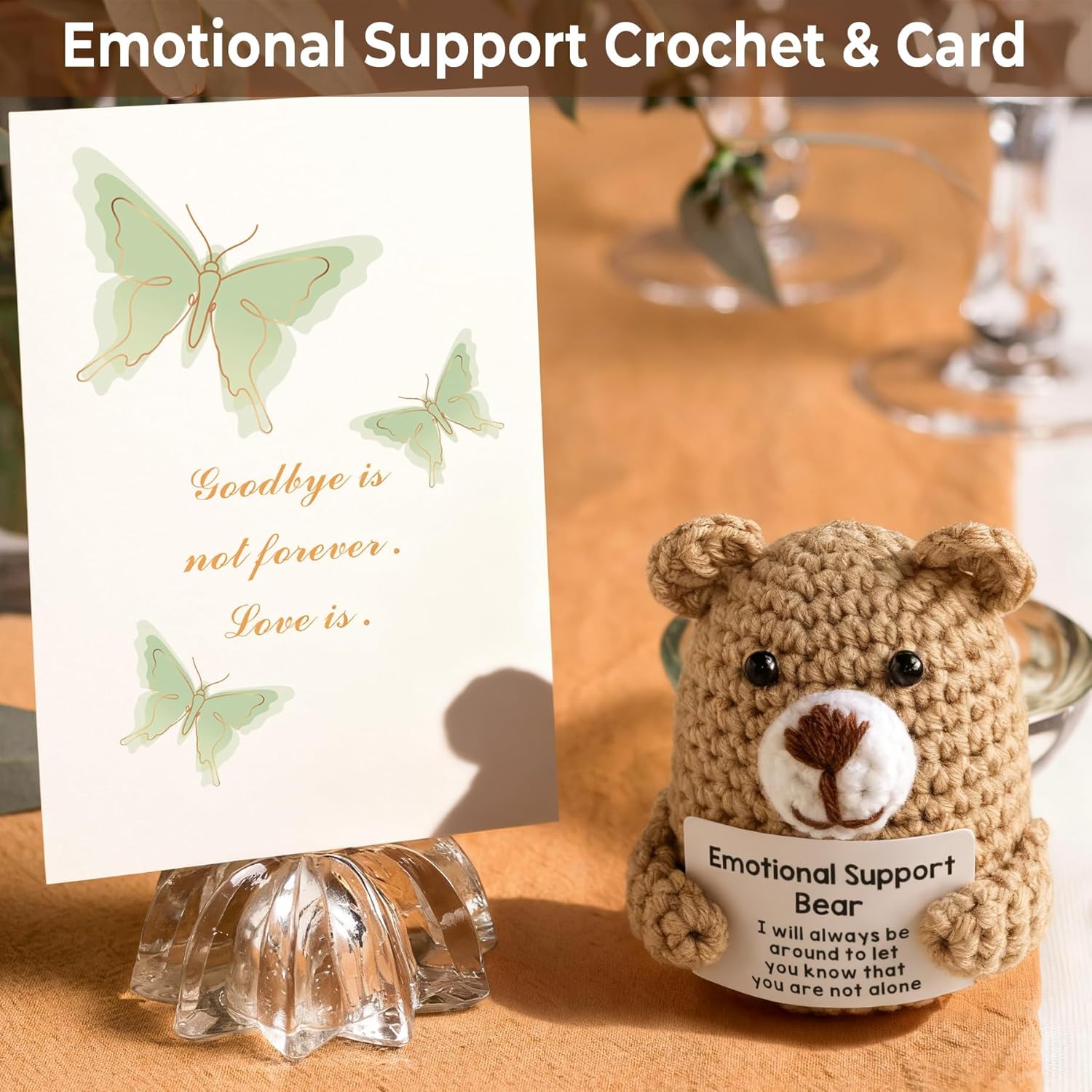 Sympathy Gift Baskets for Loss of Loved One - Bereavement Grief Condolences Gifts for Loss of Mother Father Husband - Miscarriage Care Package for Women Hug in a Box Memorial Gifts for Loss of Mom Dad - Image 4