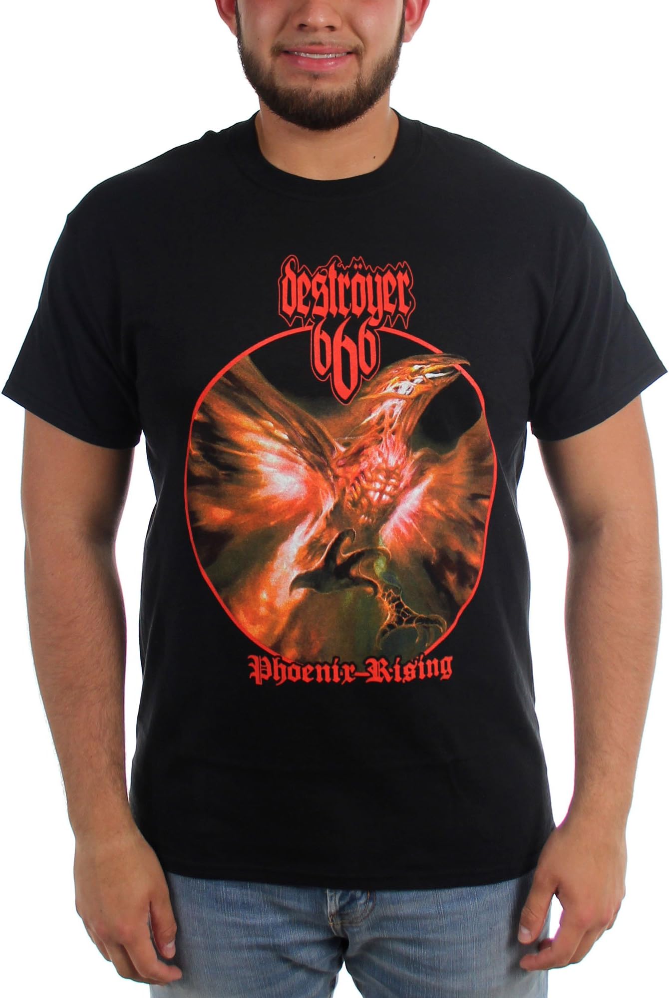 Destroyer 666 - Mens Phoenix T-Shirt