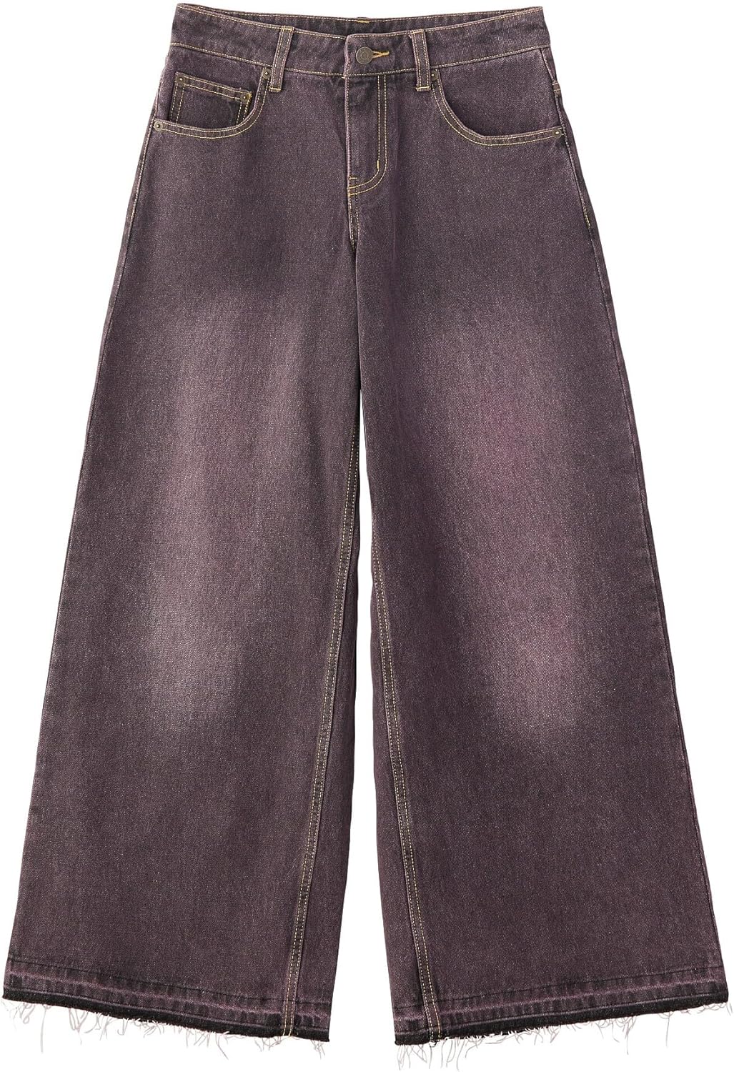 フリンジデザイン デニムスカート GRANCY】Fringedesign Denim Skirt