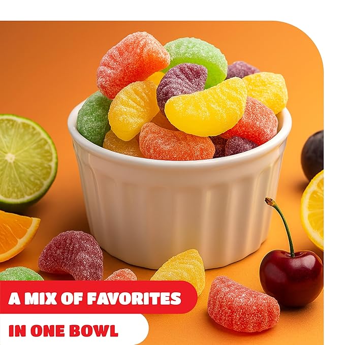 Fruit Slices Jelly Candy - Paquete de 1 Libra miniatura 3