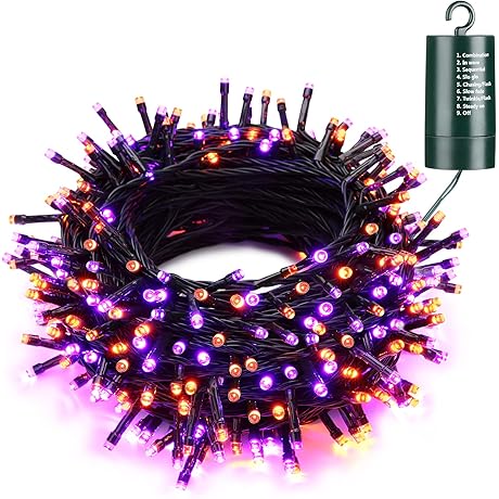 Halloween LED Lights Battery Operated