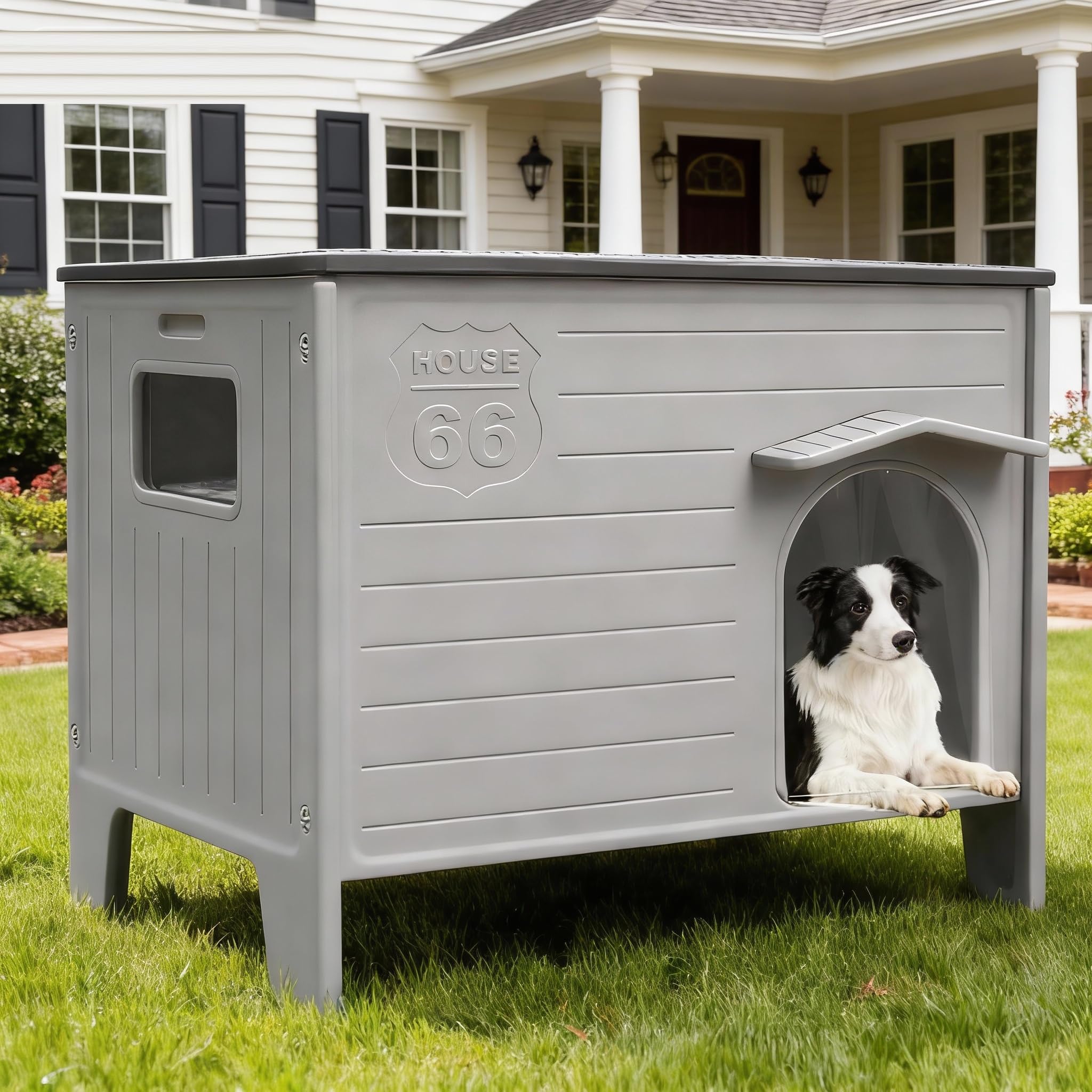 Deblue HDPE dog house