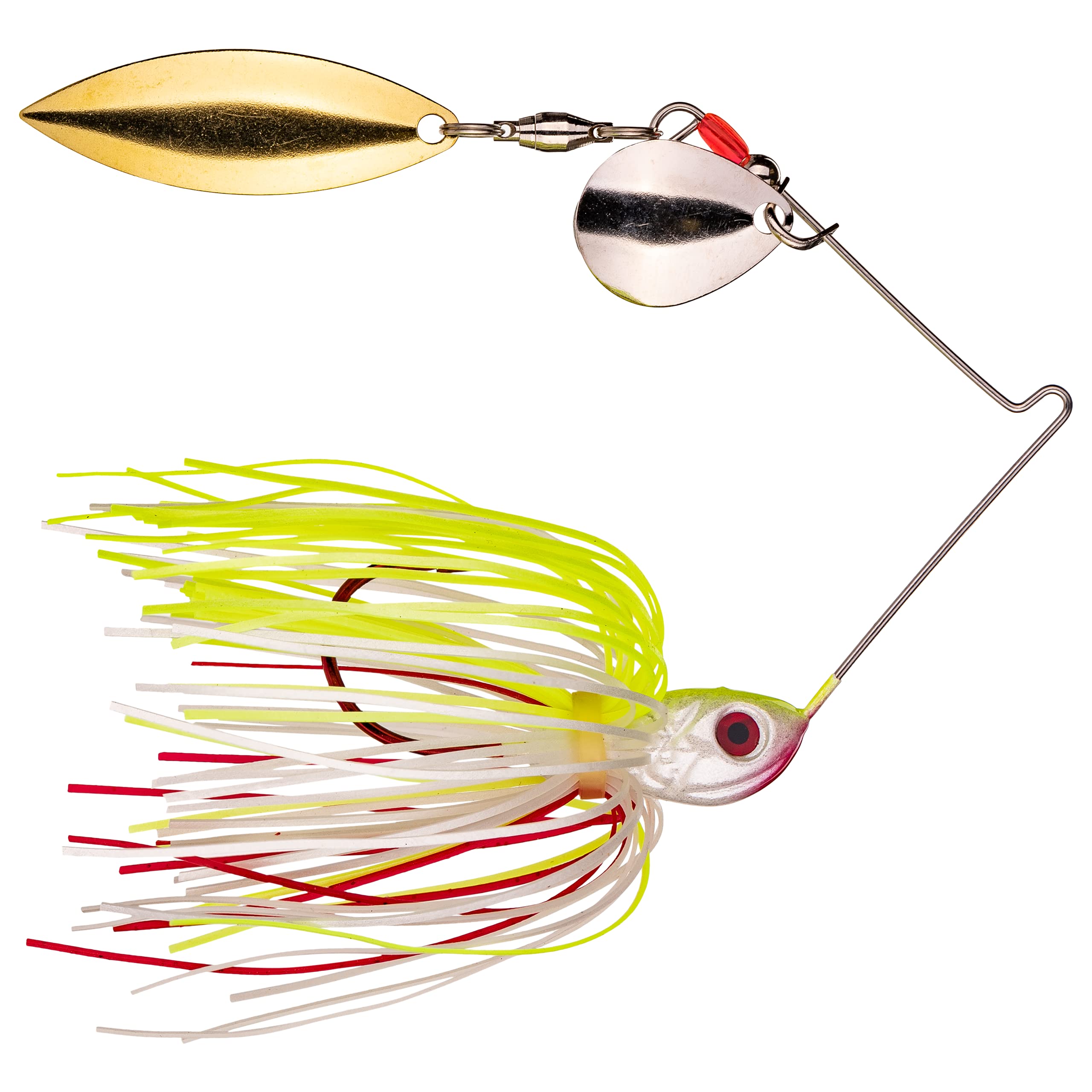 Bleeding Spinnerbait/Bleeding Chartreuse White
