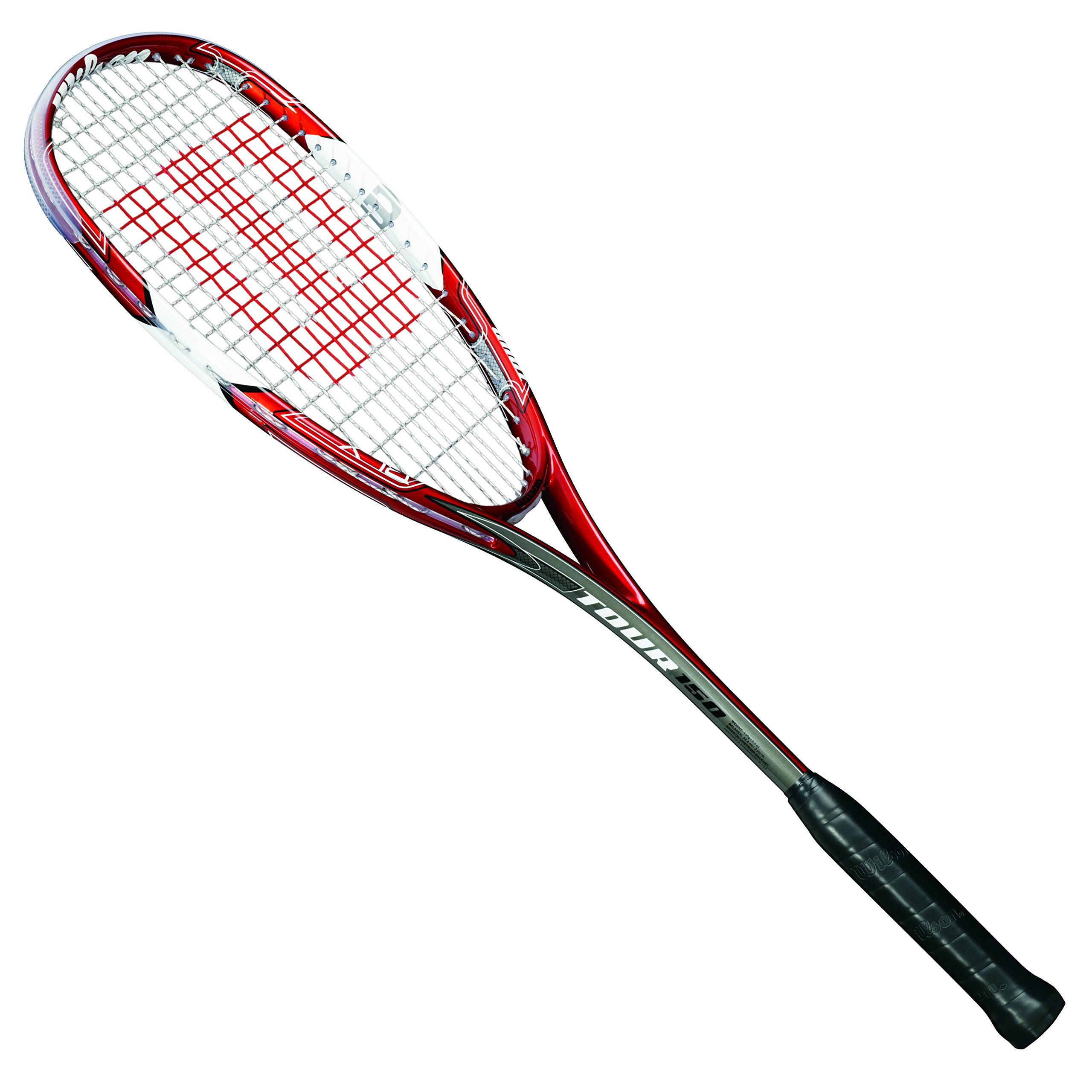 Wilson Squash-racket, dames/heren, gevorderden, Tour 150, WRT912330, rood/ wit