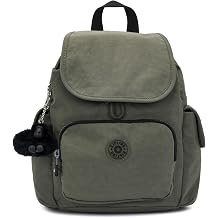 Kipling CITY PACK MINI Small backpack, Green Moss, 14x27x29 cm LxWxH