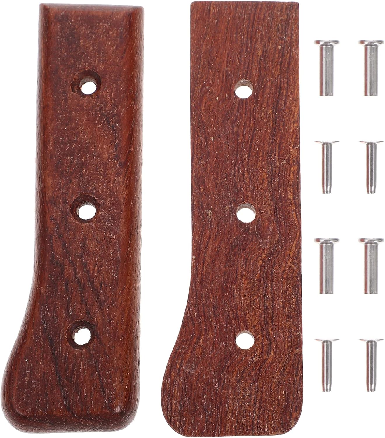 DOITOOL Knife Handle Material Knife Wooden Handle Replacement Knife Repair Handle