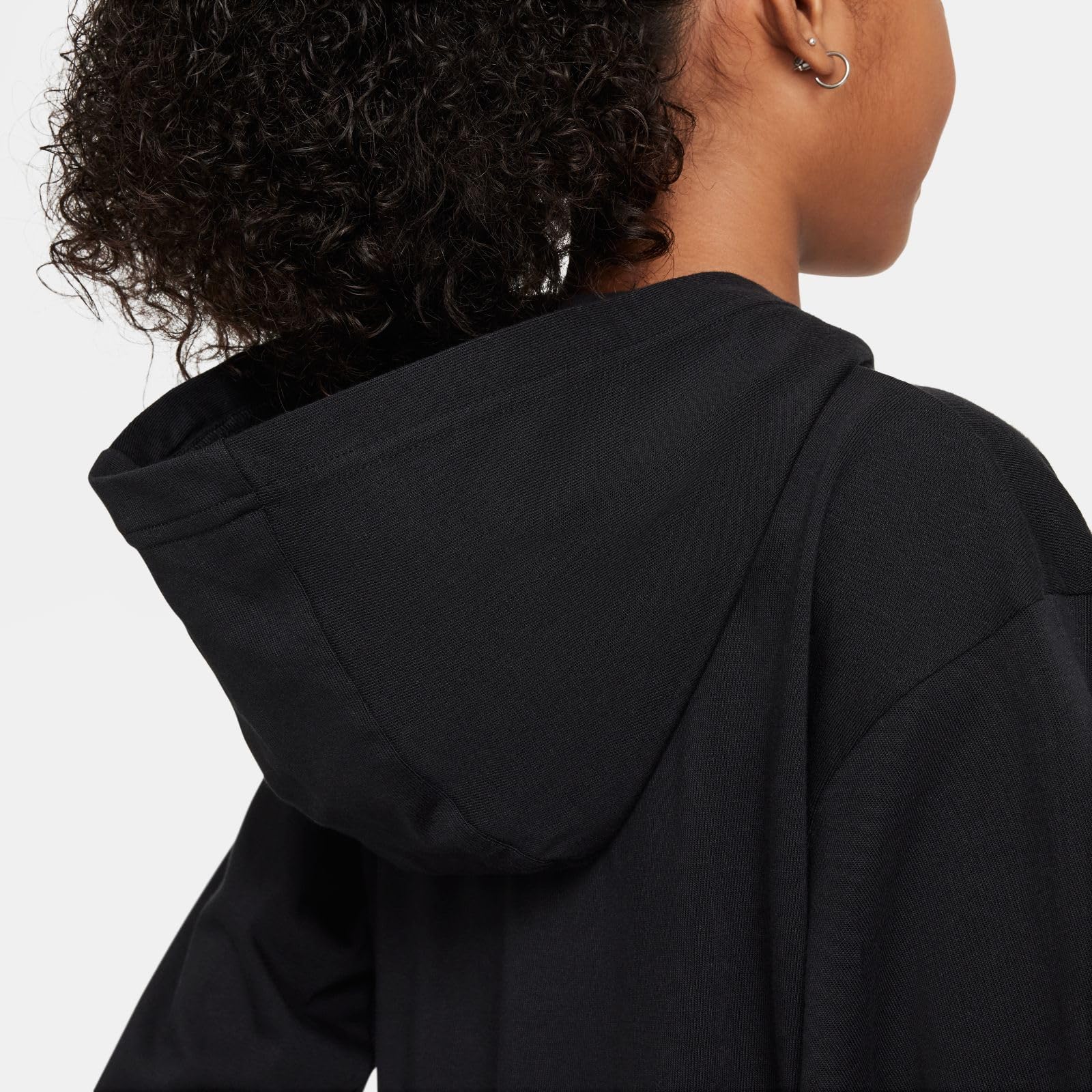 Nike Felpa con Cappuccio E Zip A Tutta Lunghezza Nike Sportswear - Ragazza Sweatshirt Bambine e Ragazze