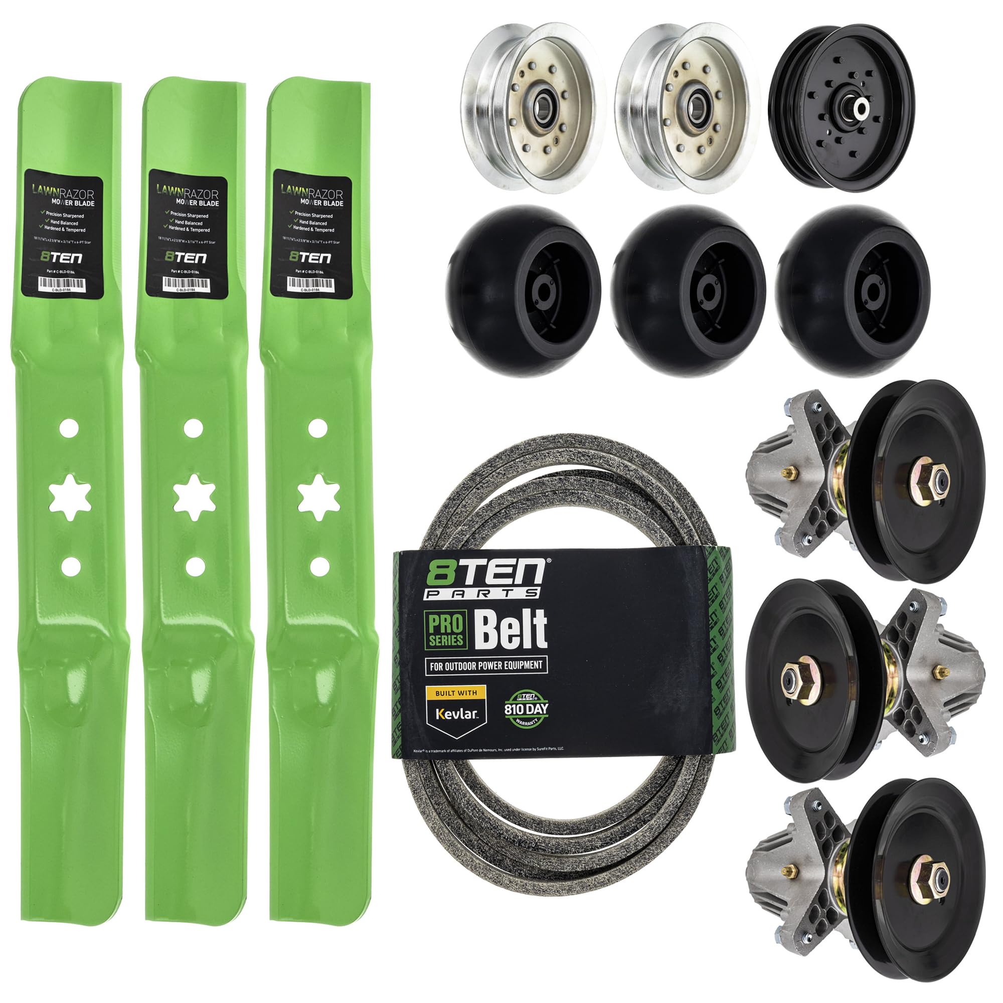 Amazon.com : 8TEN Mower Deck Kit for Cub Cadet 54 inch ZT1 ZT2 54