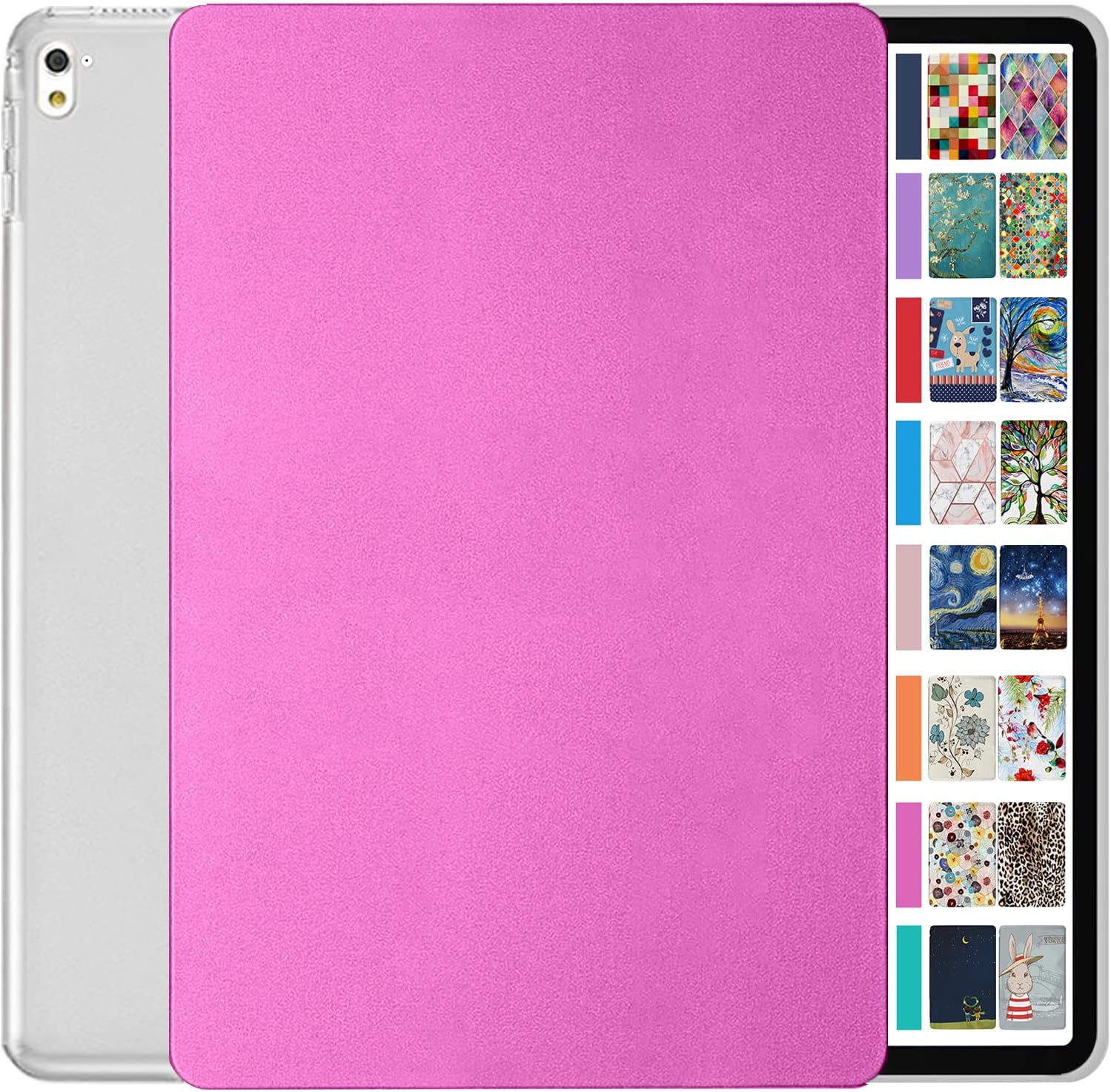 DuraSafe Cases for iPad Pro 9.7 inch 2016 Case A1673 MLMP2LL/A MM172LL/A MLMN2LL/A MLMQ2LL/A A1674 A1675 MLMW2LL/A MLMX2LL/A MM192LL/A MLMV2LL/A MLMY2LL/A MLN12LL/A MLPX2LL/A MLPY2LL/A - Pink