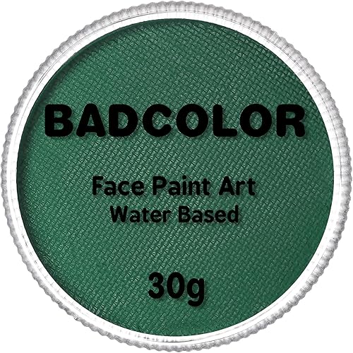 Miniatura 13 de Pintura corporal y facial UV neón naranja (30g/1oz), kit de pintura corporal completa a base de agua, reactiva a la luz negra, fluorescente