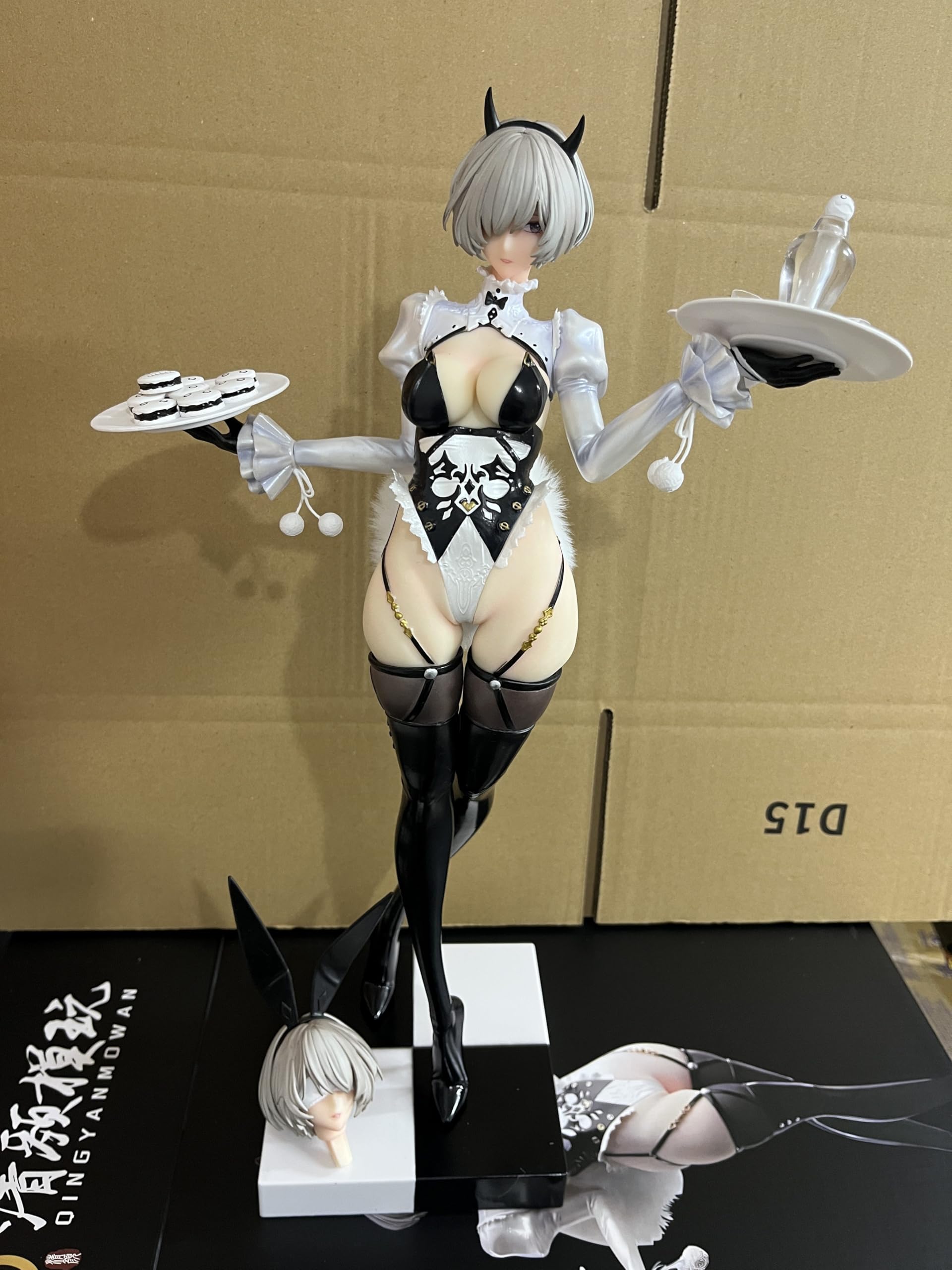 Amazon.co.jp: ニーア 才ートマタ 2B bunny Ver. 48cm ABS&PVC製 塗装