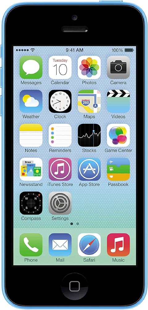 Apple A1532 iPhone 5C Unlocked, Blue, 16 GB (Refurbished) : Amazon